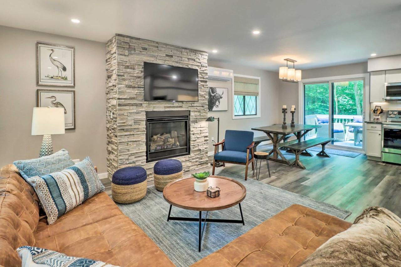 Cozy Gouldsboro Home With Fire Pit In Big Bass Lake! Exterior foto