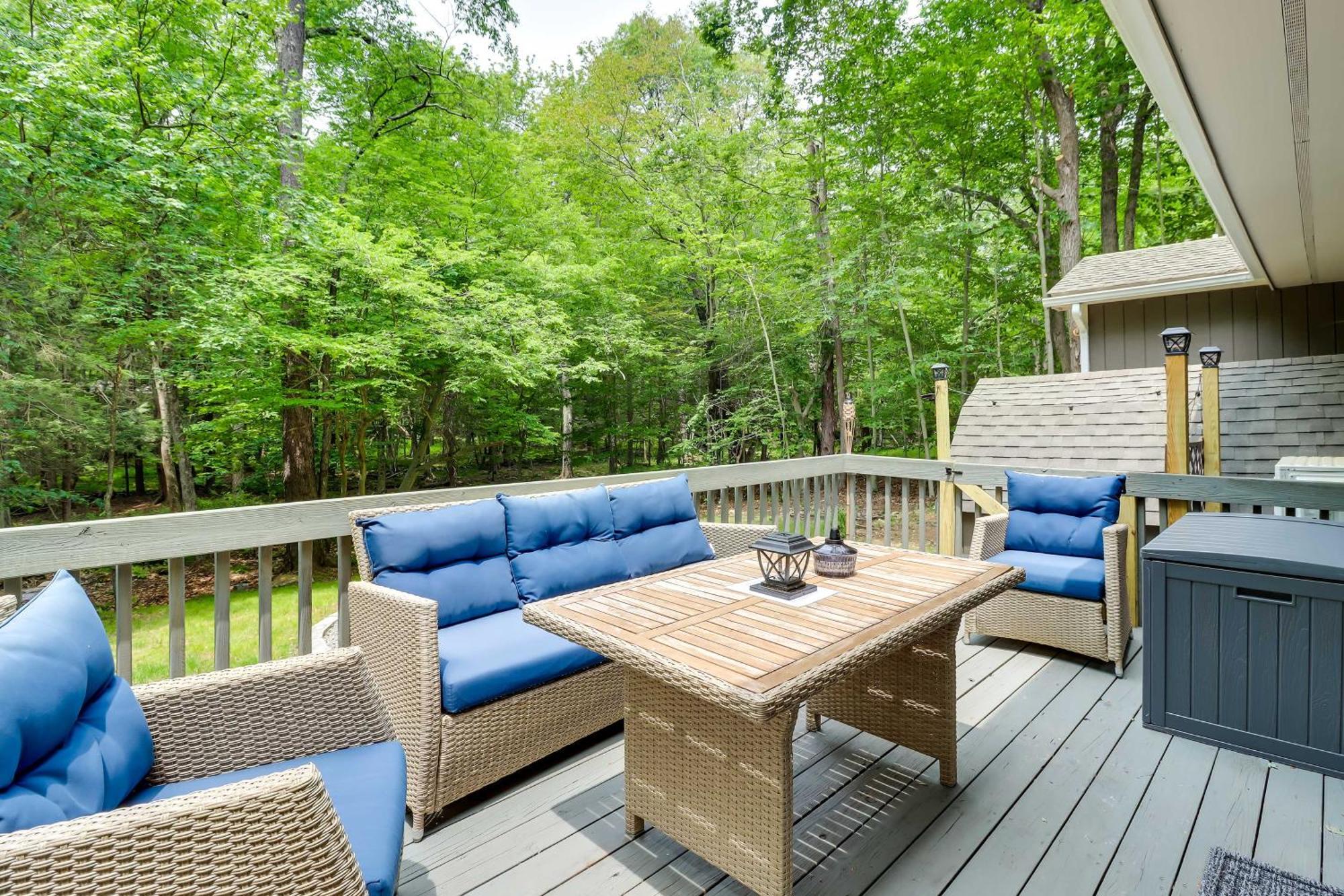 Cozy Gouldsboro Home With Fire Pit In Big Bass Lake! Exterior foto